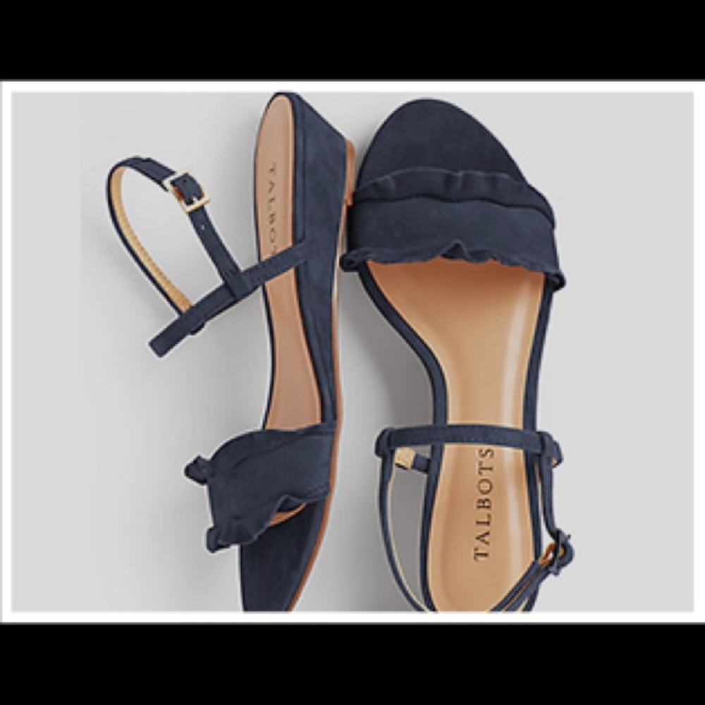 Talbots suede sandals